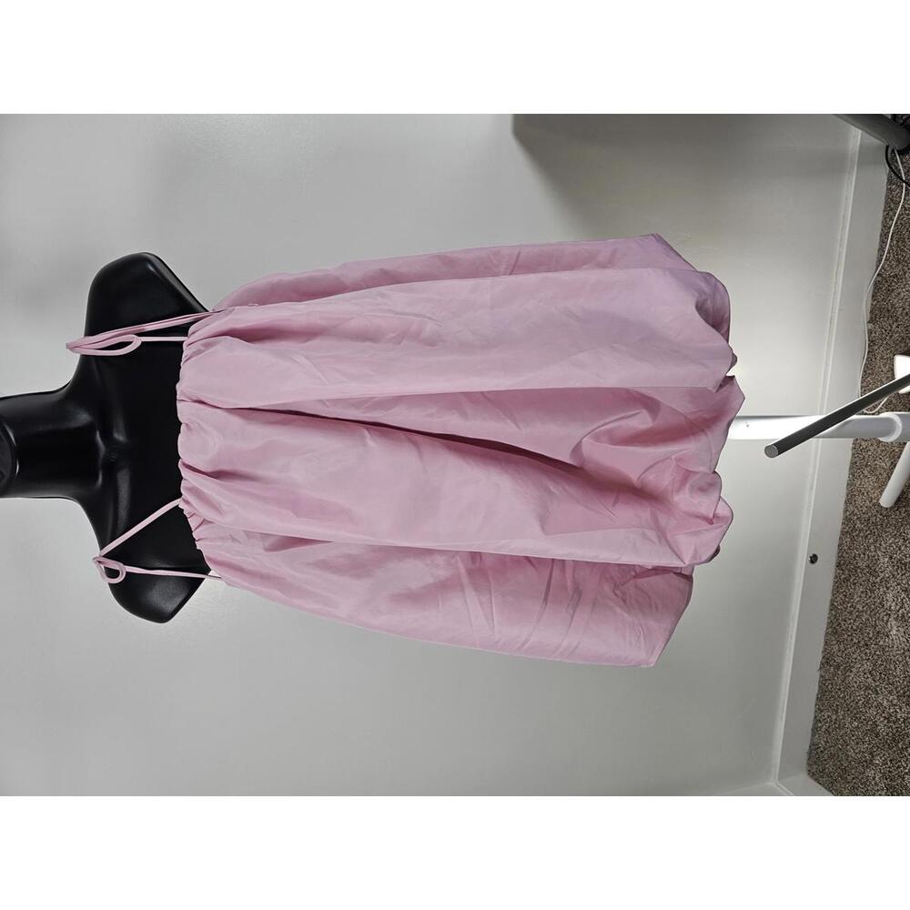 The Occasion by Old Navy Pink Bubble Hem Spaghetti Strap Dress NWT XSP